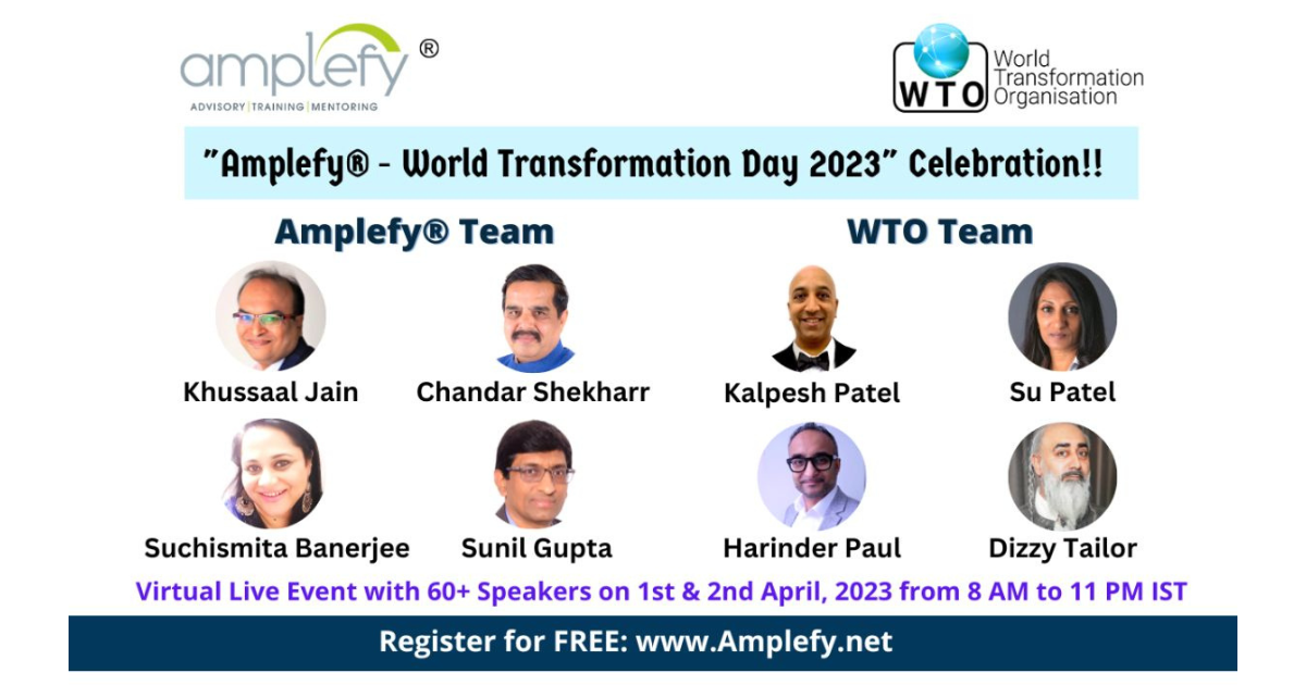Amplefy® Mastermind Celebrating Three Years of Success with WTO, London